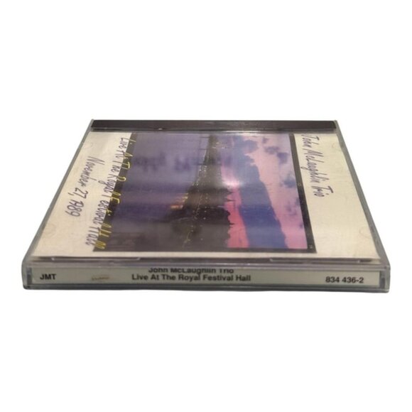 John McLaughlin Trio CD Live At The Royal Festival Hall Jazz Album 1989 JMT - Picture 3 of 10